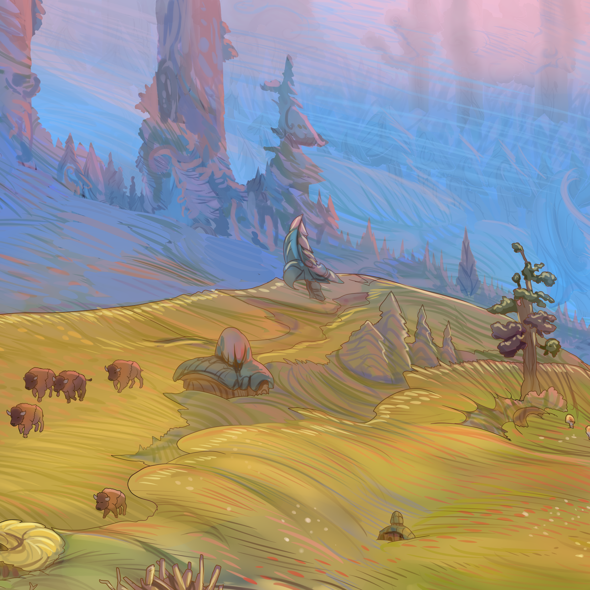 Dreamer Tree and Greater Mycorzha