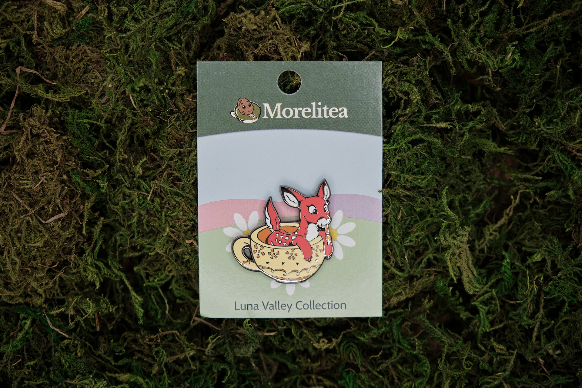 Pin de esmalte duro Amani