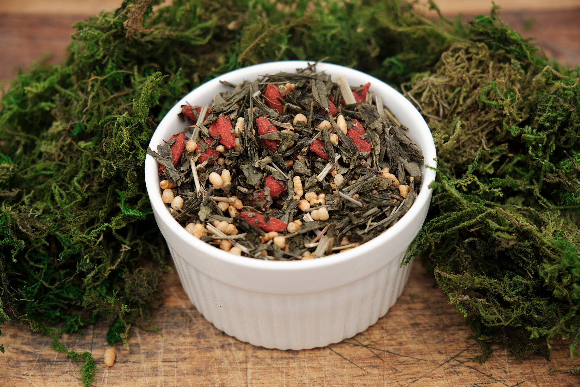 Té de hojas sueltas Myra's Prickly Pear Green