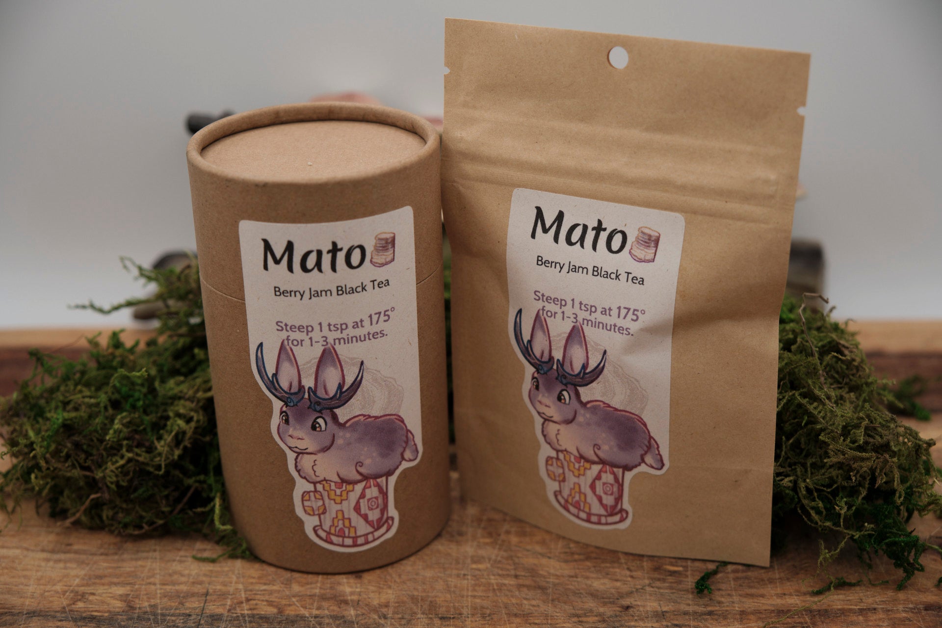 Té Negro de Hojas Sueltas Mermelada de Bayas de Mato