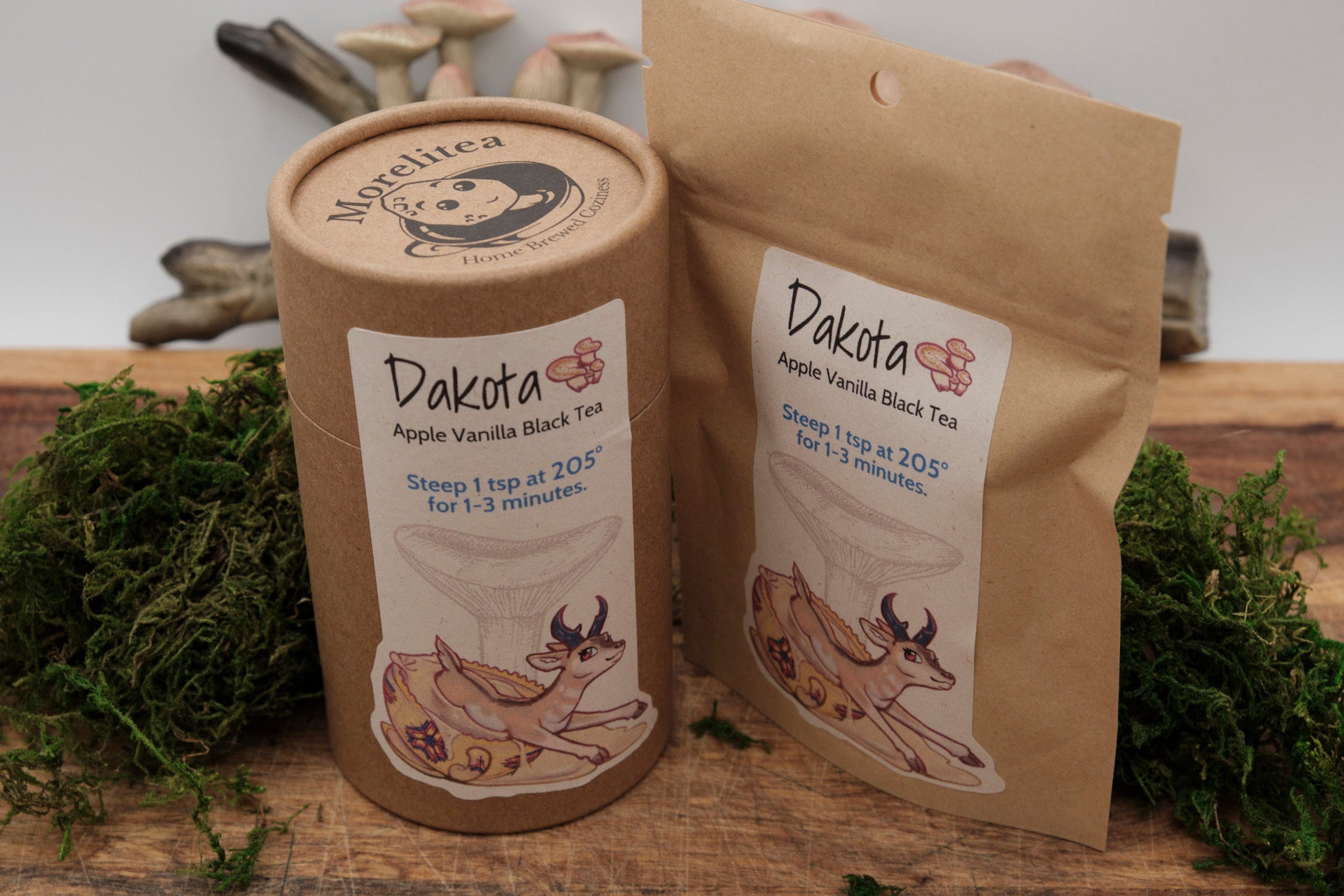 Té Negro de Hojas Sueltas Sabor Vainilla y Manzana Dakota
