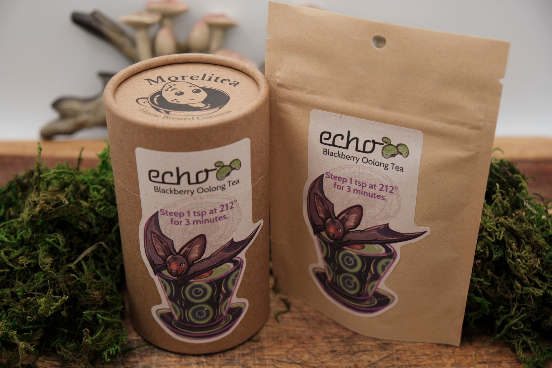 Echo's Blackberry Oolong Loose Leaf Tea