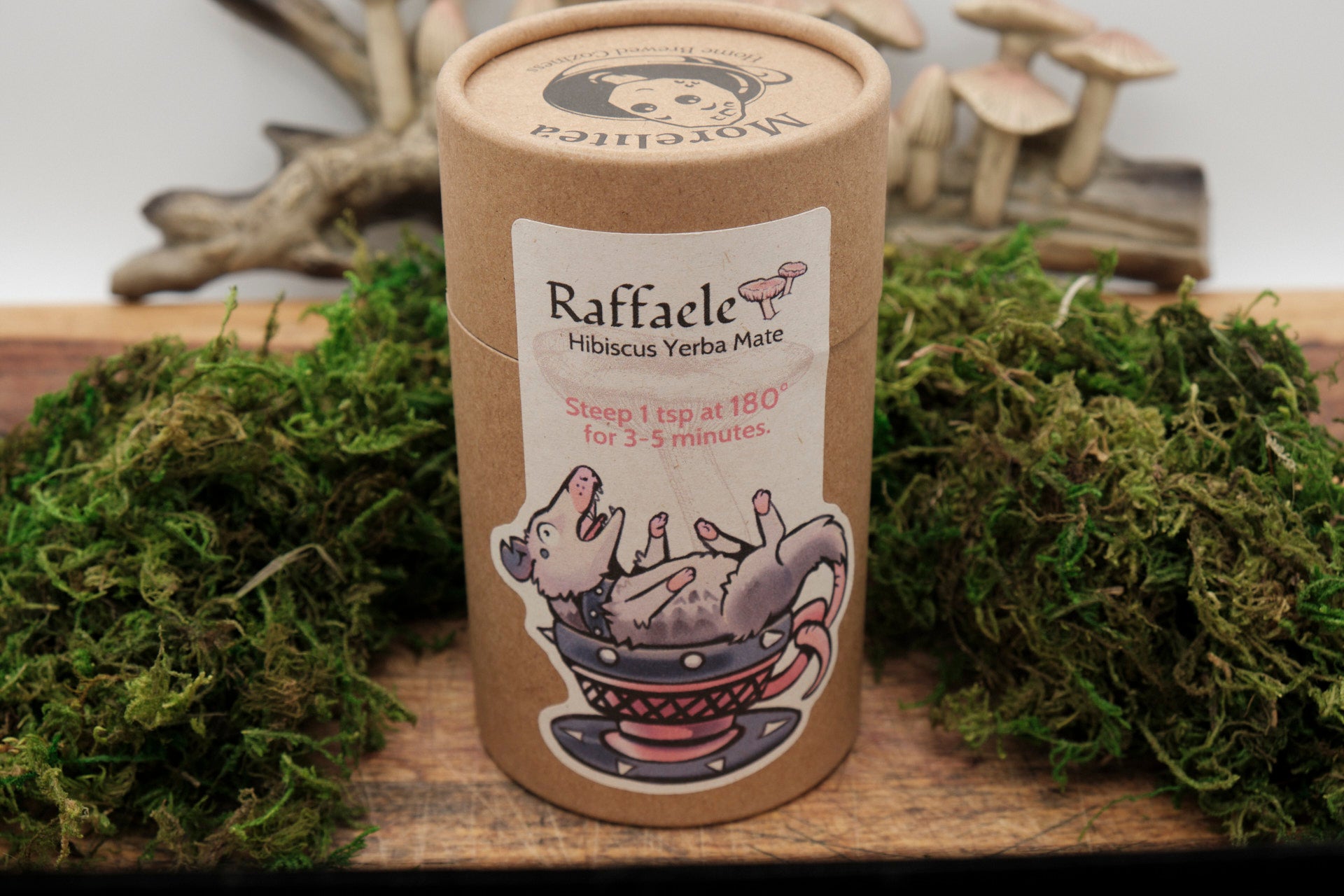 Raffaele's Hibiscus Yerba Mate Loose Leaf Tea