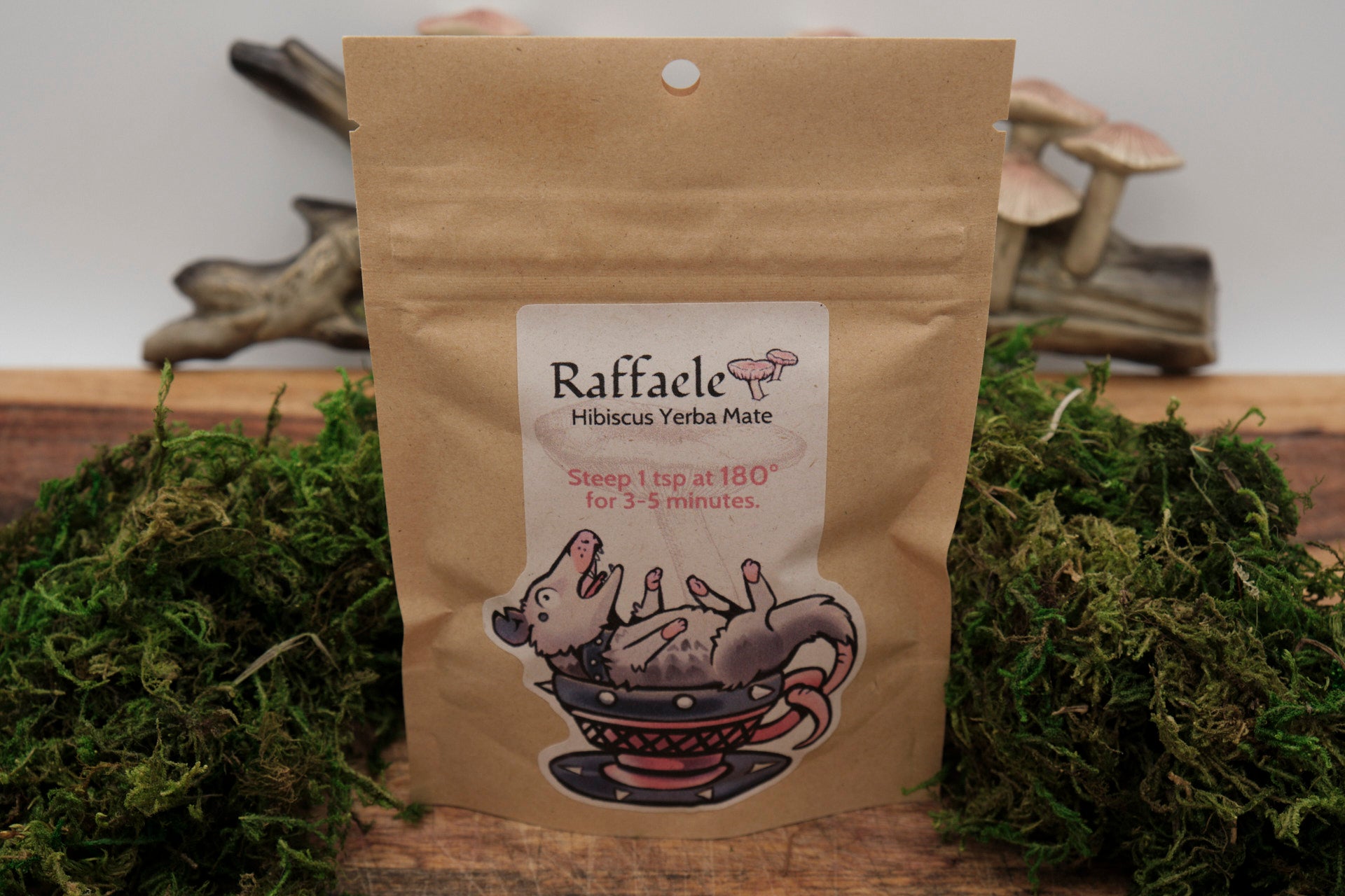Raffaele's Hibiscus Yerba Mate Loose Leaf Tea