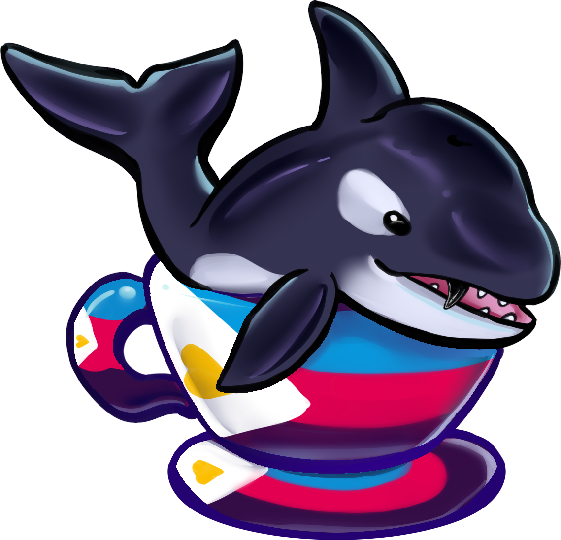 Pegatina de vinilo impermeable Kai